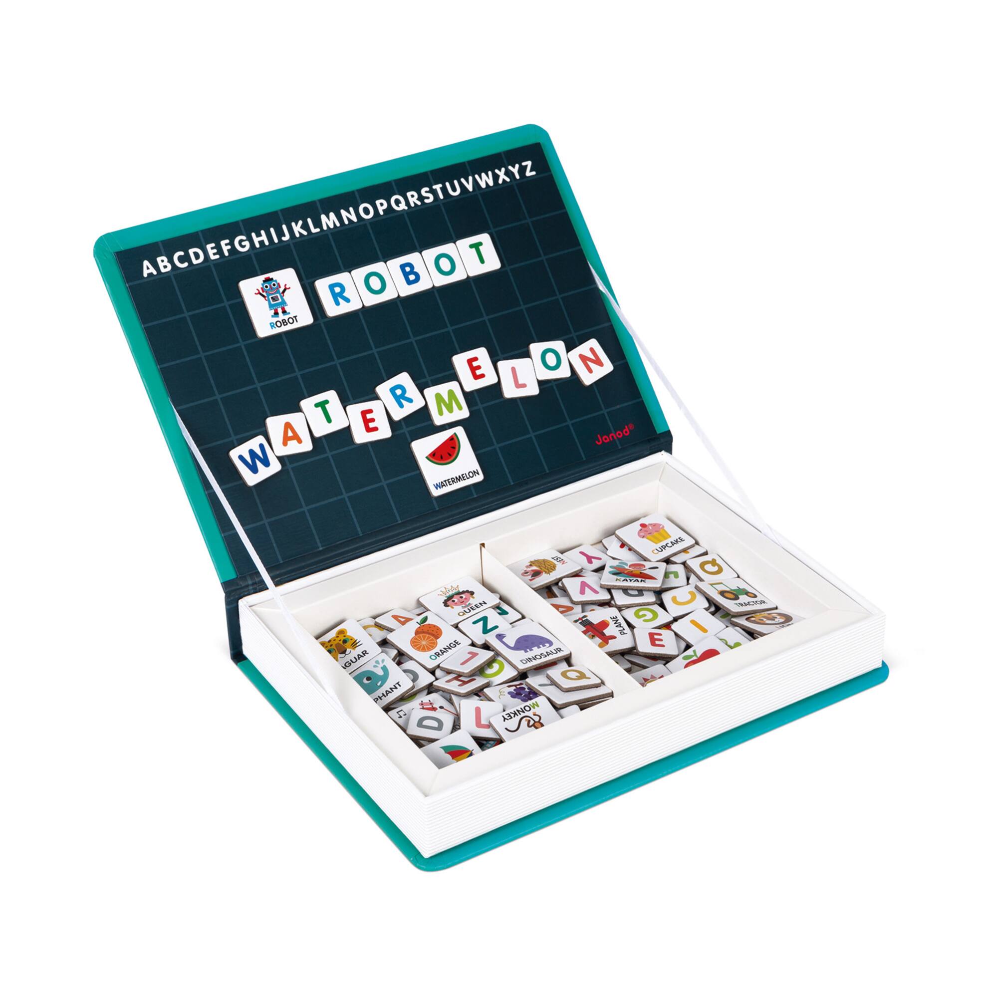 Janod® English Alphabet Magneti'book Kit